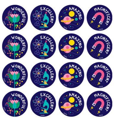 Science - Merit Stickers