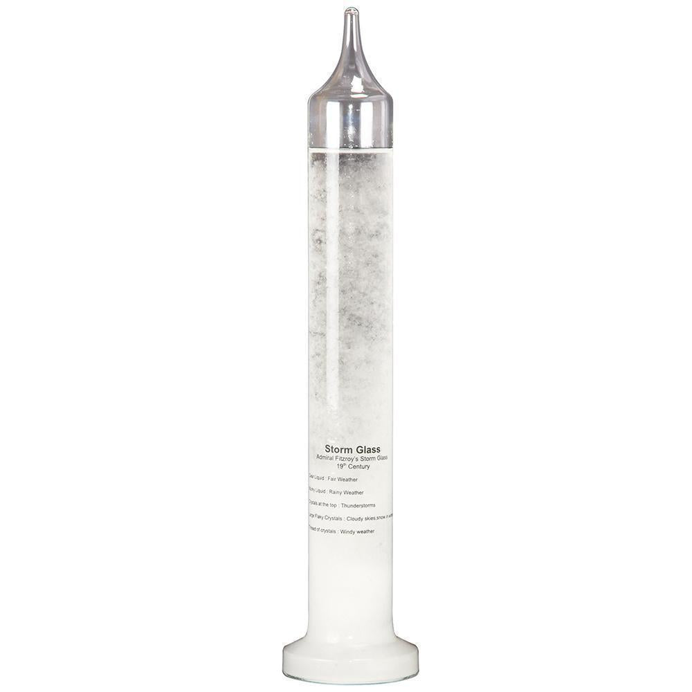 Fitzroy's storm glass 28cm tall