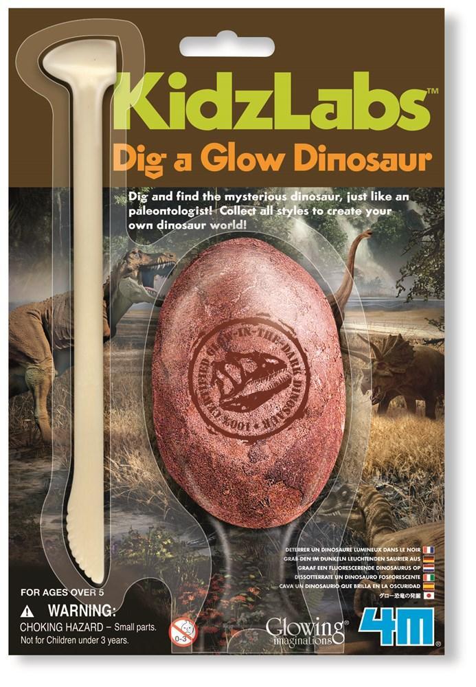 Dig a glow dinosaur - small