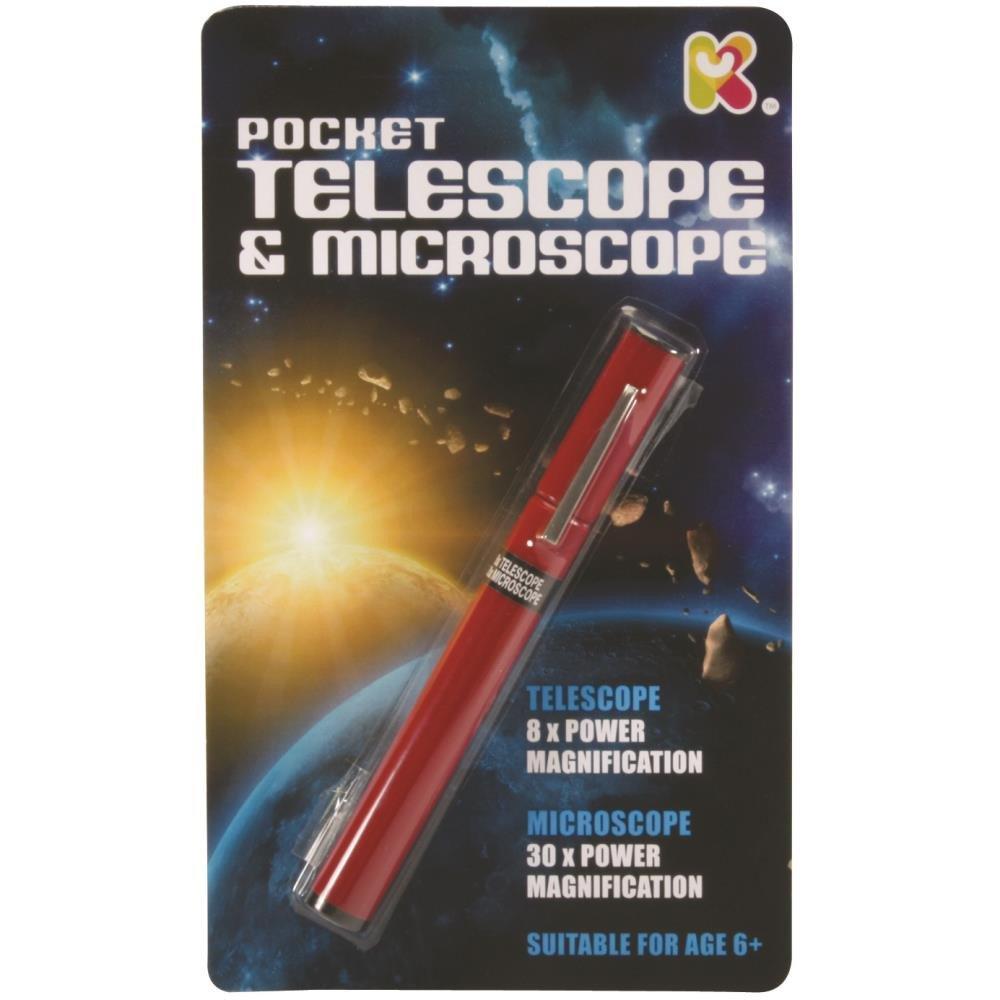 Pocket telescope and microscope