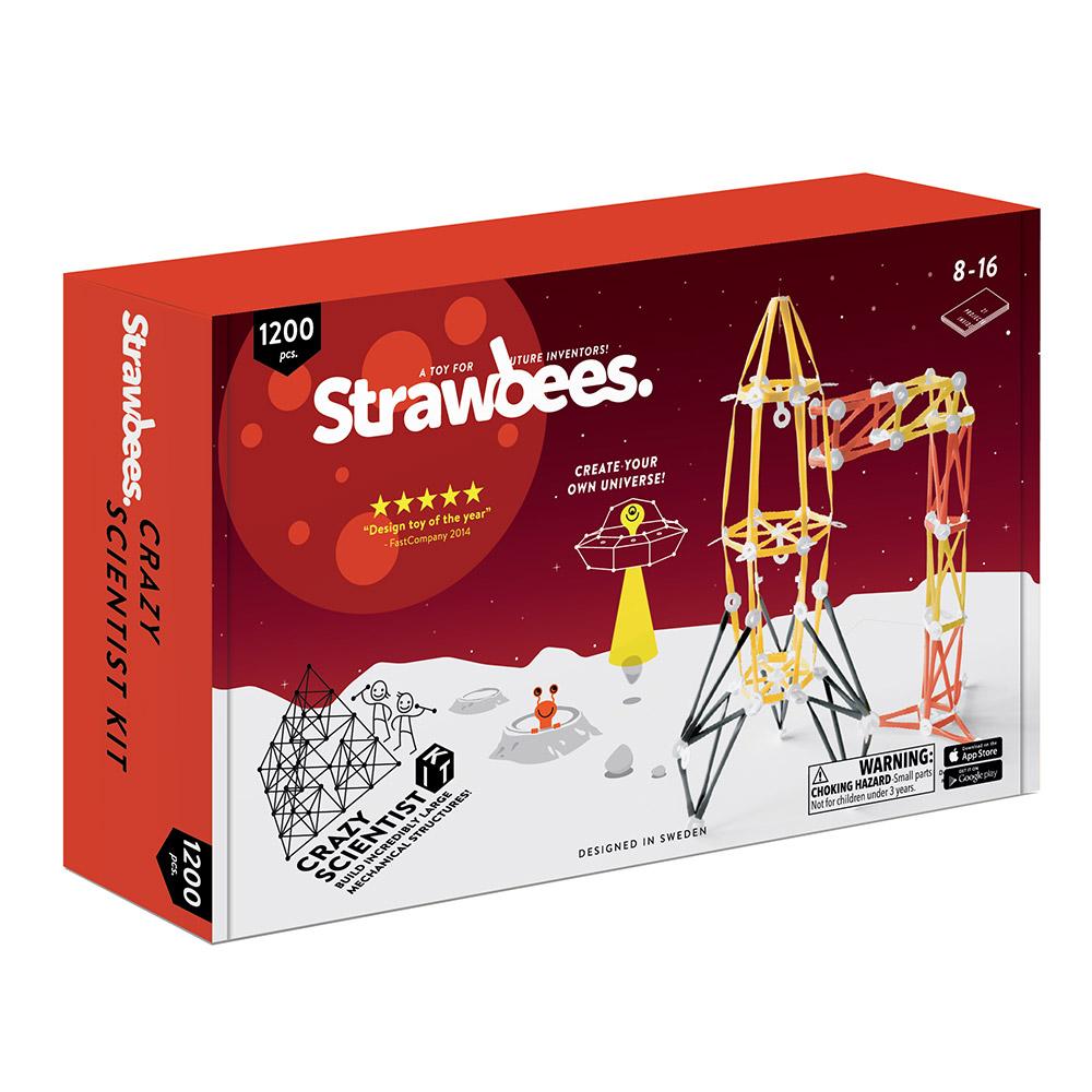 Strawbees crazy scientist kit