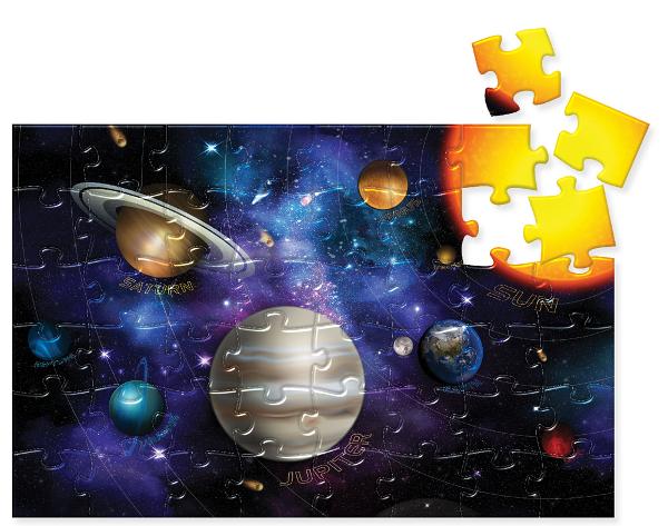 Solar System Floor Puzzle