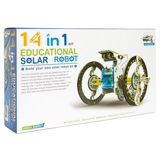 14-in-1 Educational Solar Robot