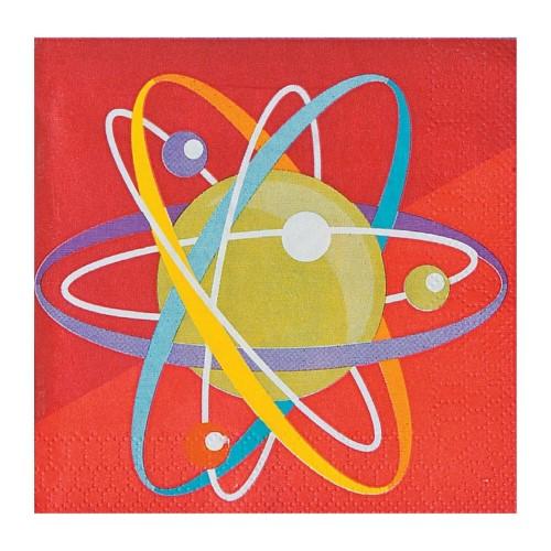 Science Party small napkins